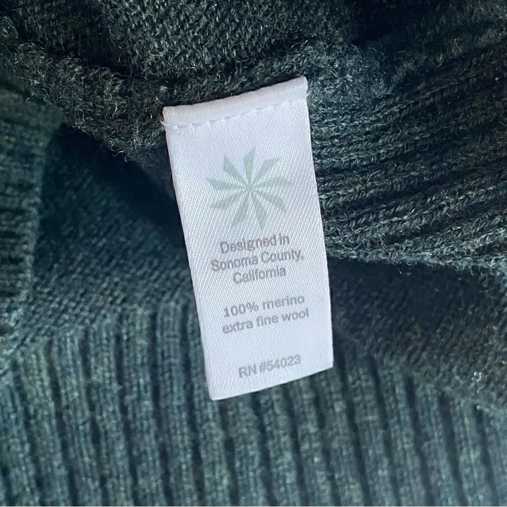 Athleta Nopa Hooded Wool Sweater in Jasper Green - Picture 7 of 12